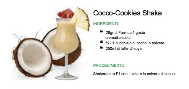 Cocco-cookies shake