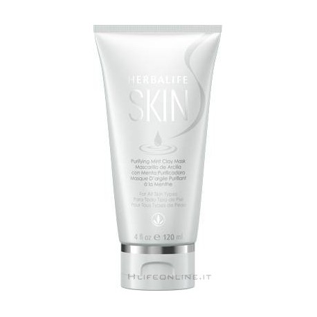 Maschera purificante argilla menta Herbalife Skin